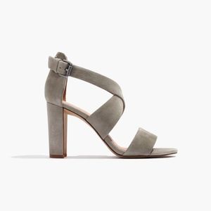 Madewell Violet Criss Cross Heels